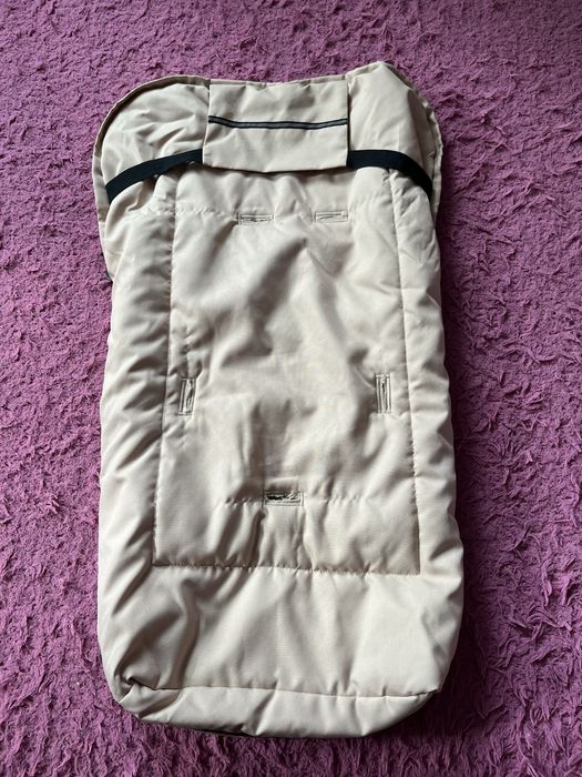 Зимовий дитячий конверт на овчині для дівчинки