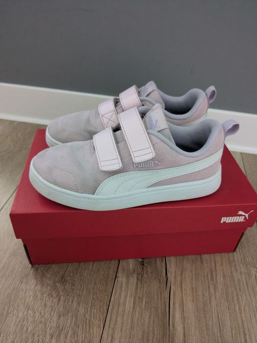 Buty Puma Courtflex v2 Mesh dziewczynka 32