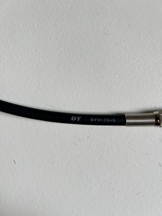 коаксіальний кабель 75 ом BNC dt syv-75-5 male-male
