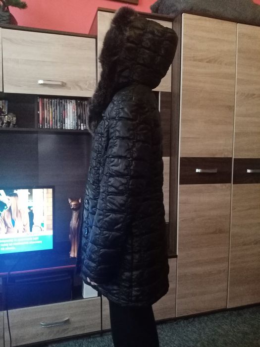 Kurtka zimowa dziewczęca wzrost 164