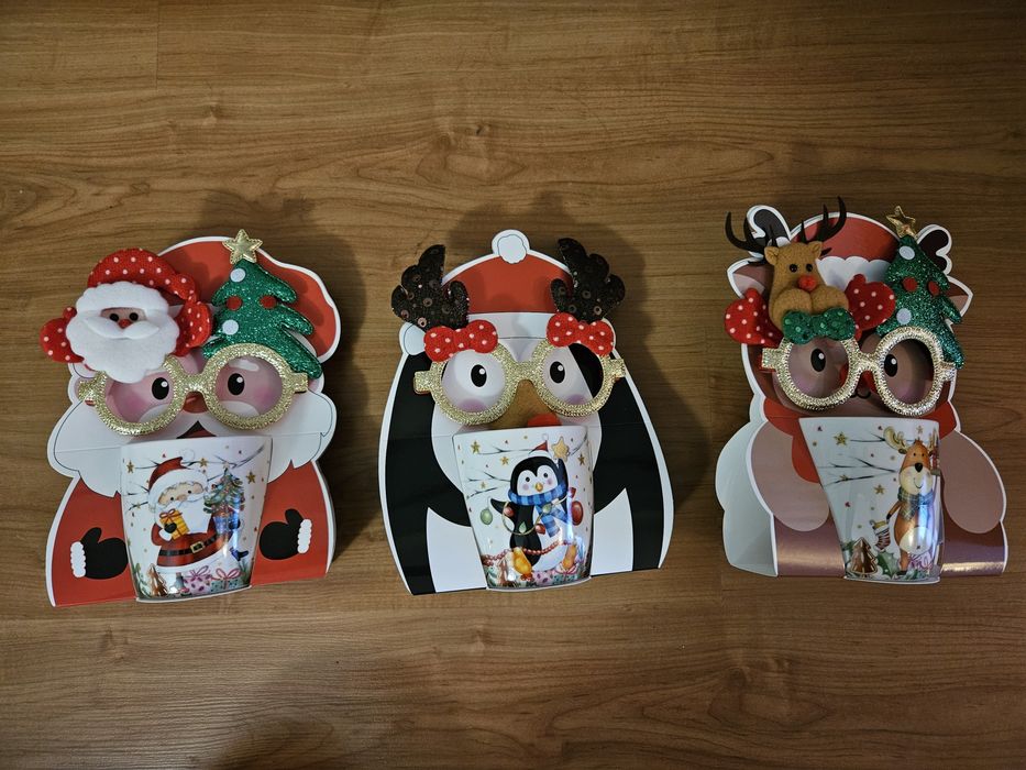 Caneca Natal - conjunto de 5