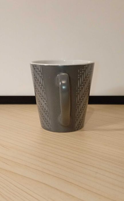 Kubek ceramiczny szary, 200 ml, mały.