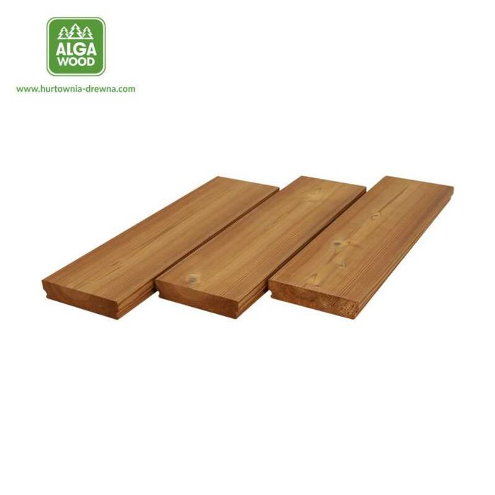 WYPRZEDAŻ Thermo Sosna Deska Tarasowa S4S 26mm x 117mm klasa AB