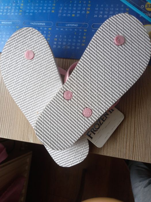 klapki FROZEN ELSA kraina lodu 32-33