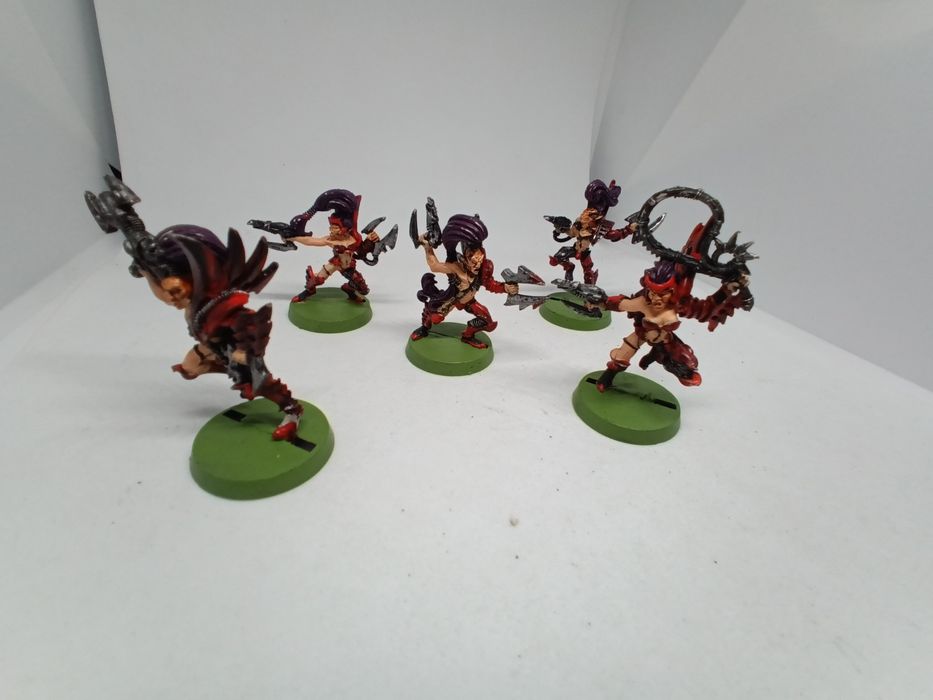 5x Wyches metal Dark Eldar Warhammer 40k