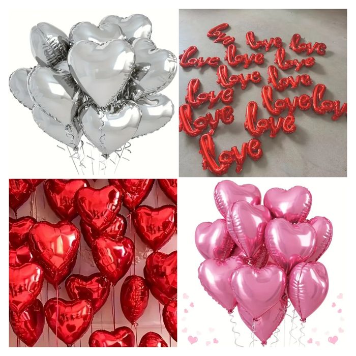 Повітряні кульки серце Love