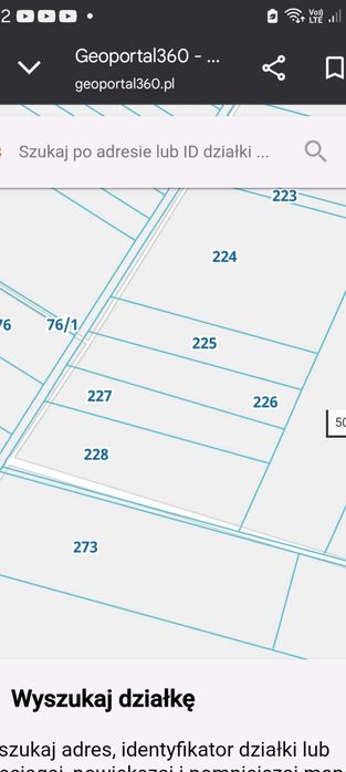 Pole 1,14 hektara Stefanówka gm. Piaski