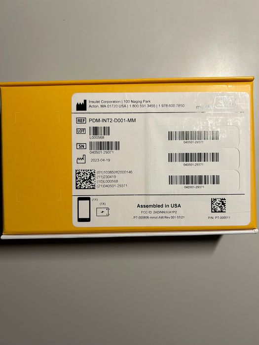 Pilot sterujacy PDM Omnipod Dash