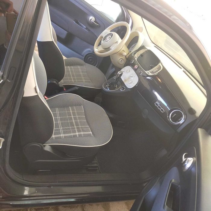 Fiat 500, 1.2 gasolina, caixa automática em muito bom estado!