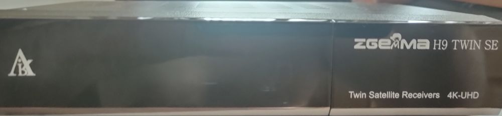 Zgemma H9 Twin SE z nowym pilotem i dyskiem SSD 500GB