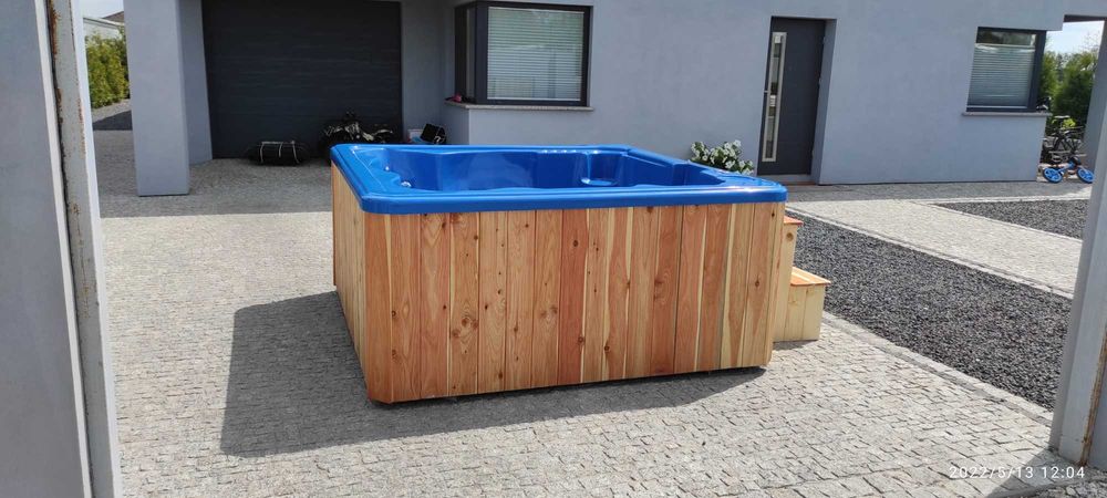 Duże komfortowe jacuzzi balia basen hot tube pool nowe od producenta transport GRATIS