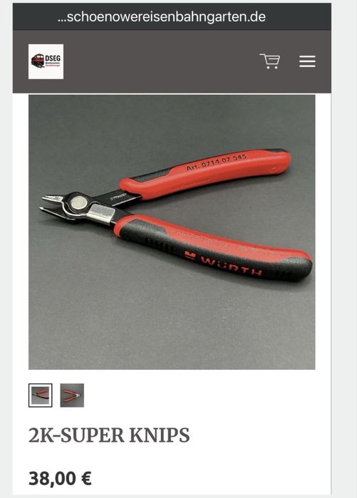 Кусачки бокорізи Wurth 071407544. Оригінал! Німеччина! Як нові, ідеал!