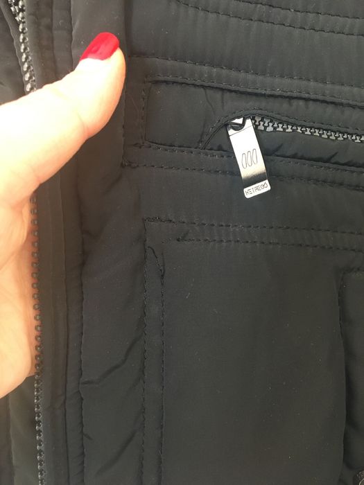 Куртка-бомбер демисезон HETREGO оригинал  Мужская осень весна черн 48р