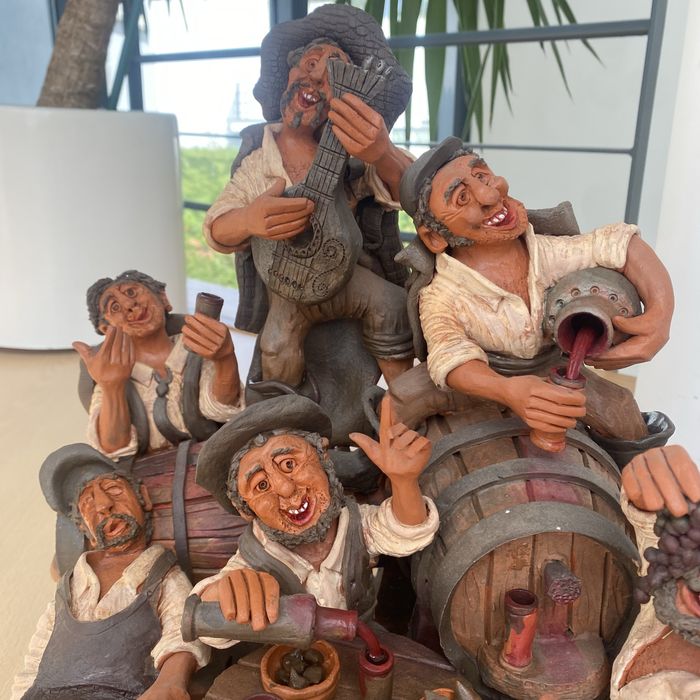 Artesanato em barro- Festejando o S. Martinho