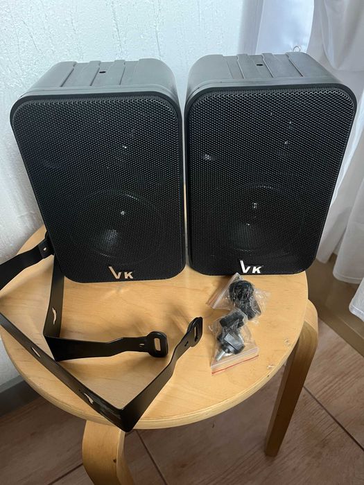 VK 1050 czarny, głośniki Voice Kraft; 100V