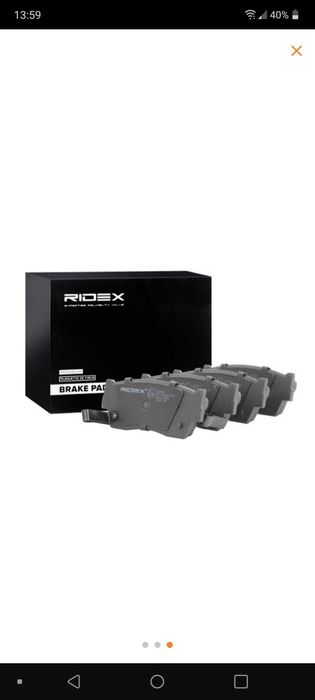 Jogo de pastilhas de travão com avisador sonoro sonoro