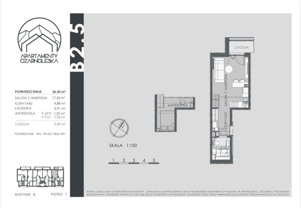 Apartament blisko Karpacza + dodatkowe m2 gratis