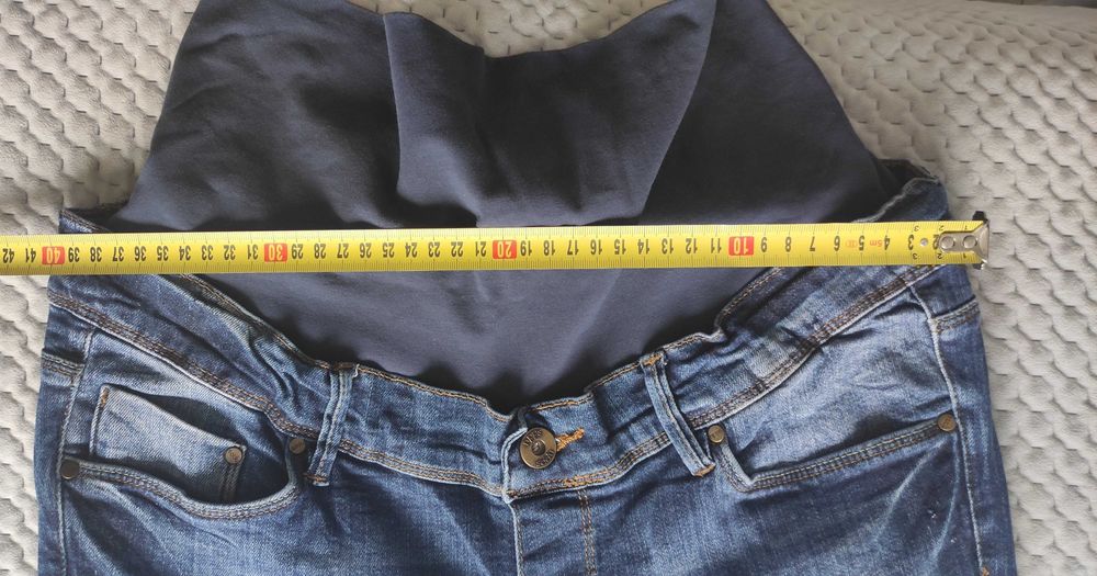 NOPPIES npps spodnie ciążowe jeans MAMA R. 30