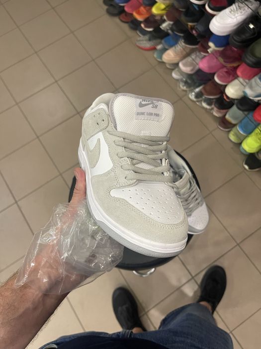 Кросівки nike sb air dunk low grey