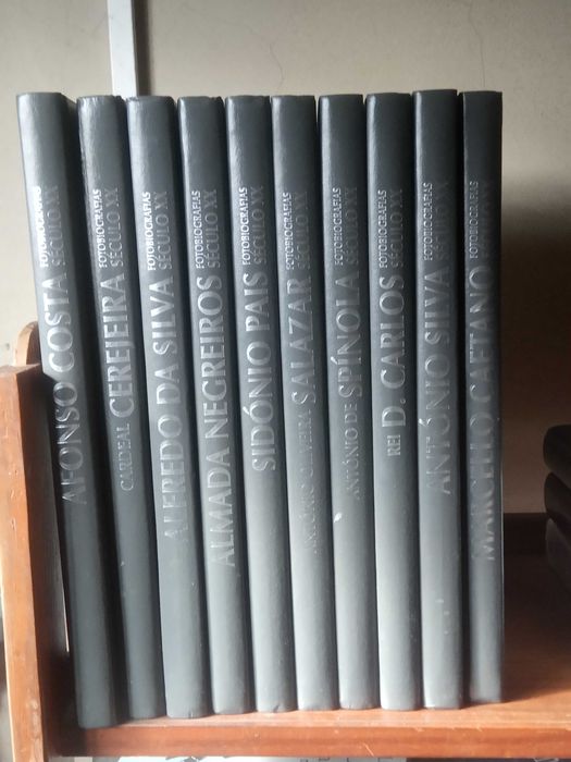 10 livros- Fotobiografias Século XX Joaquim Vieira Círculo de Leitores.