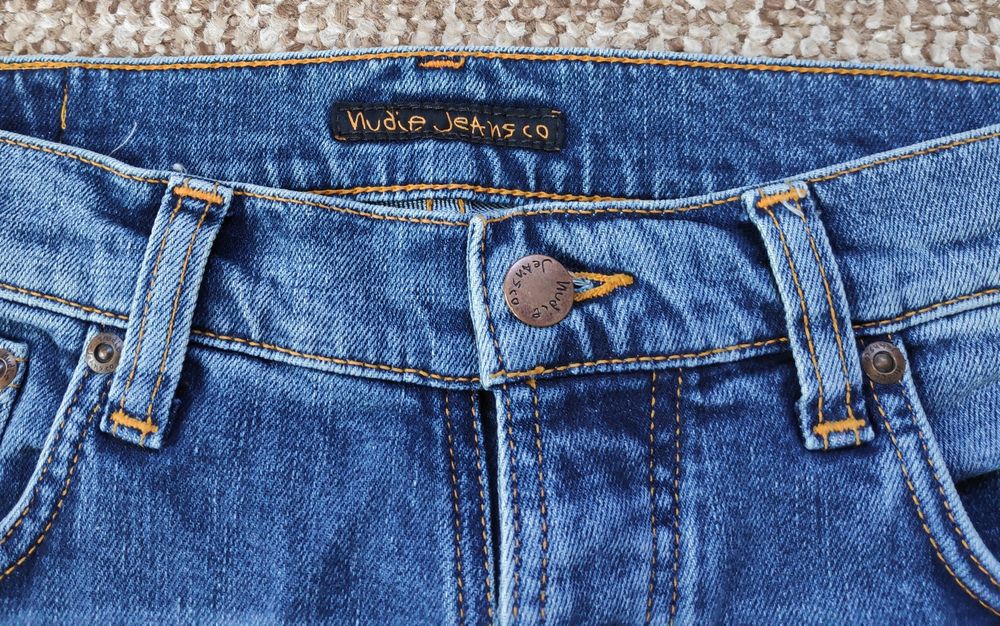 Nudie Jeans Grim Tim Ojai Blues джинсы оригинал W32 L30