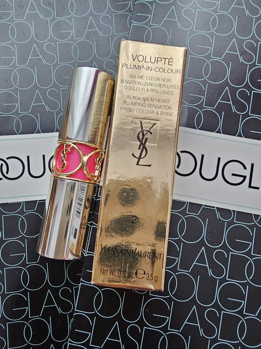 YSL Volupte Plump-in Colour nr 2 Dazzling Fuhsia