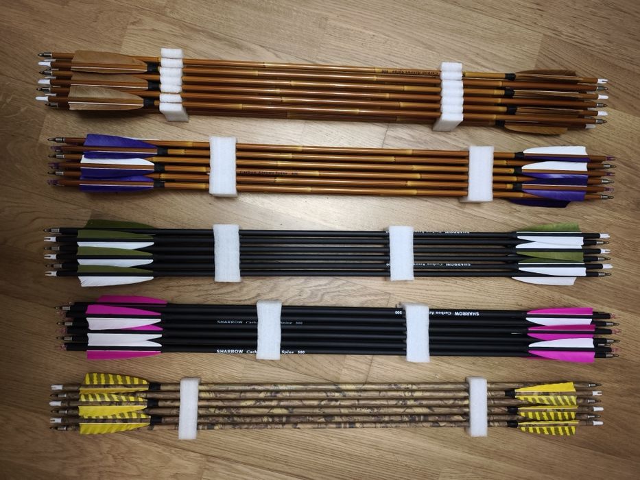 Нові стріли карбон-мікс, спайн 500