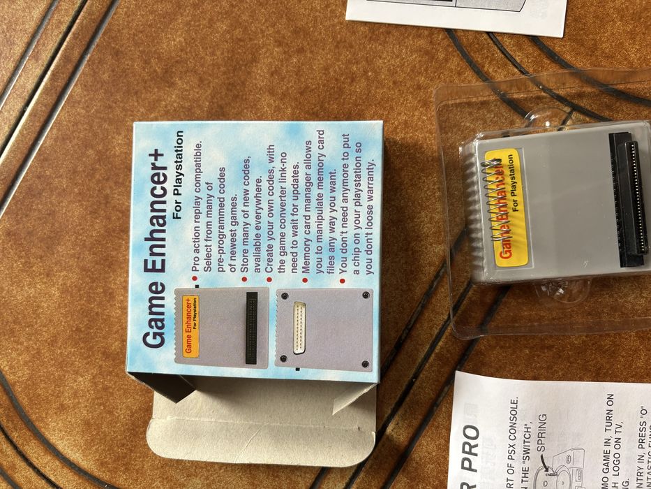 Playstation 1 game enhancer