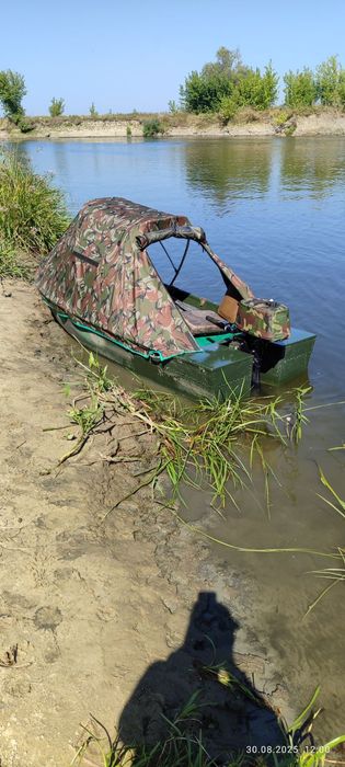 Лодка ерш переделанная