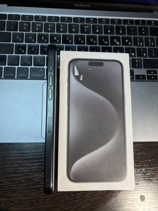 Iphone 15 Pro Max 256Gb Black Titanium Фіз сім