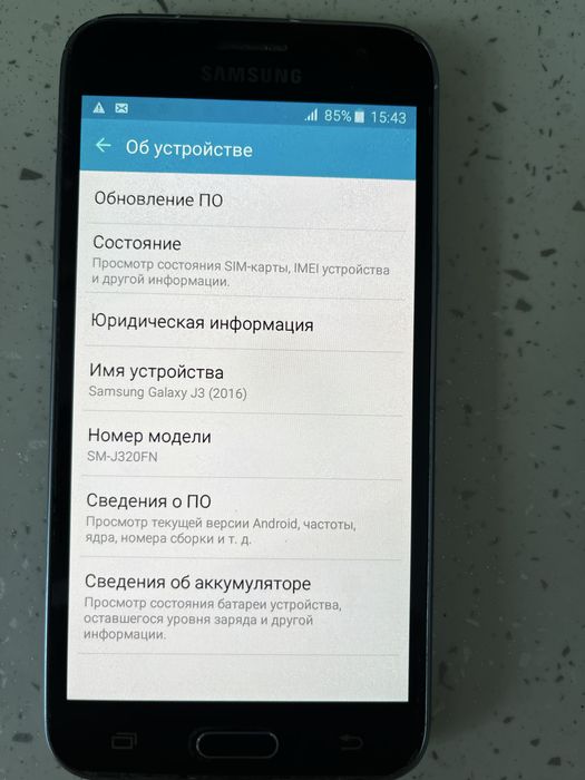 Samsung J3 (6)8gb