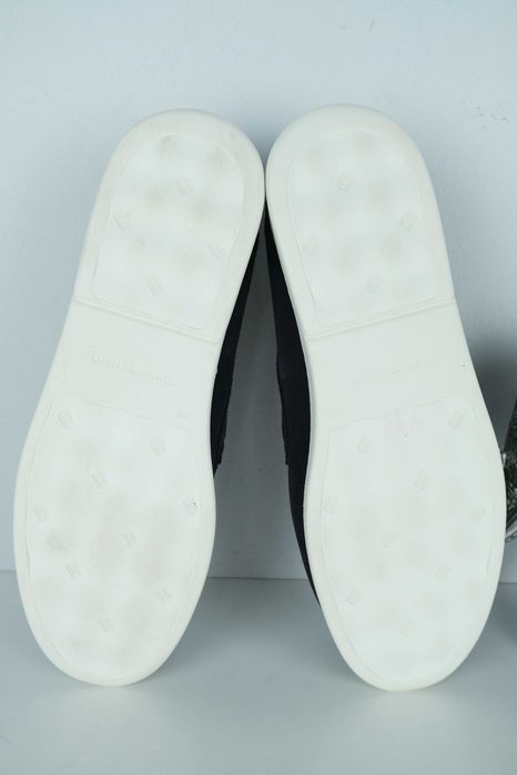 Tommy Hilfiger skóra mokasyny loafers  męskie  granatowe 46