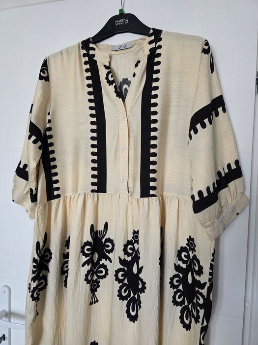 Cudna sukienka boho folk 44 46 komunie wesela