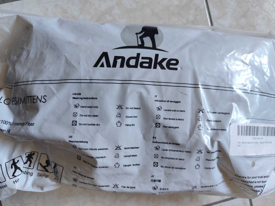 Luvas Andake S/M Novas