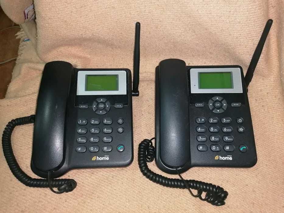 Telemóveis com aspecto de "fixos" de cartão da optimus colecionáveis