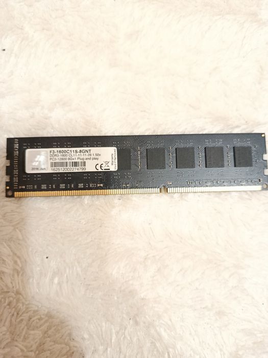 Оперативна пам'ять 8 gb ddr3