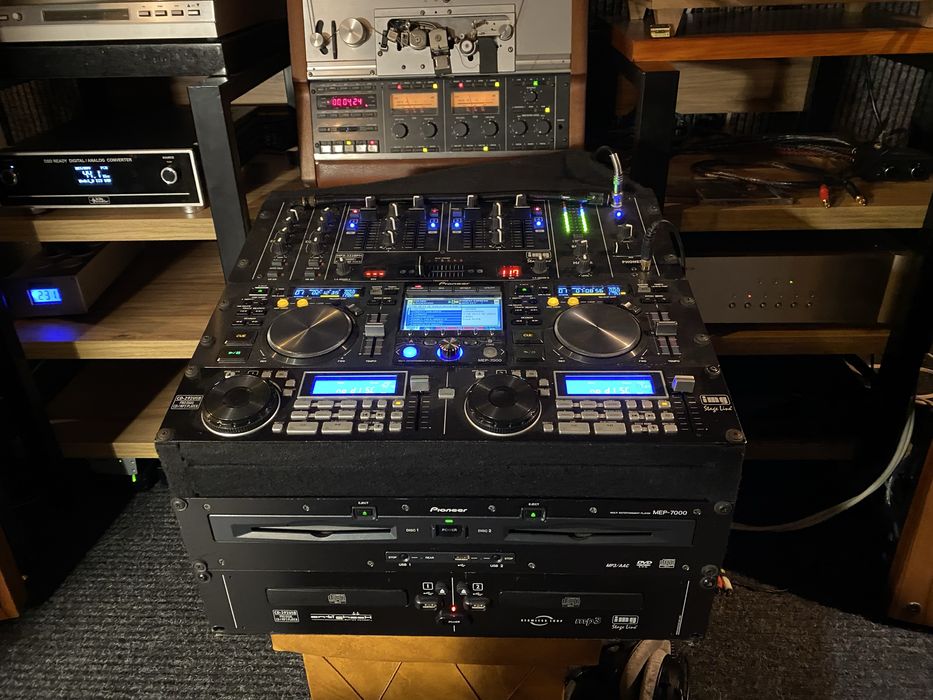 Mixer DJ, potężny mixer IMG Stage Line + 4xdeck CD