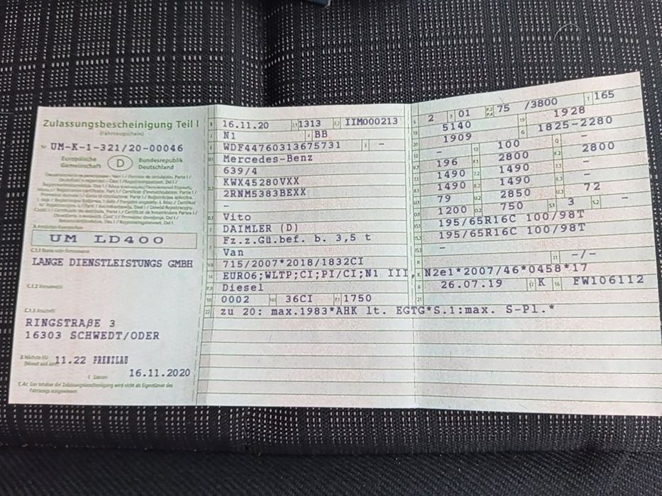 Sprzedam Mercedes Vito