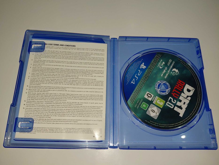 ps4 DIRT RALLY 2.0 mówią po polsku,dubbing, rajdy wrc Colin McRea