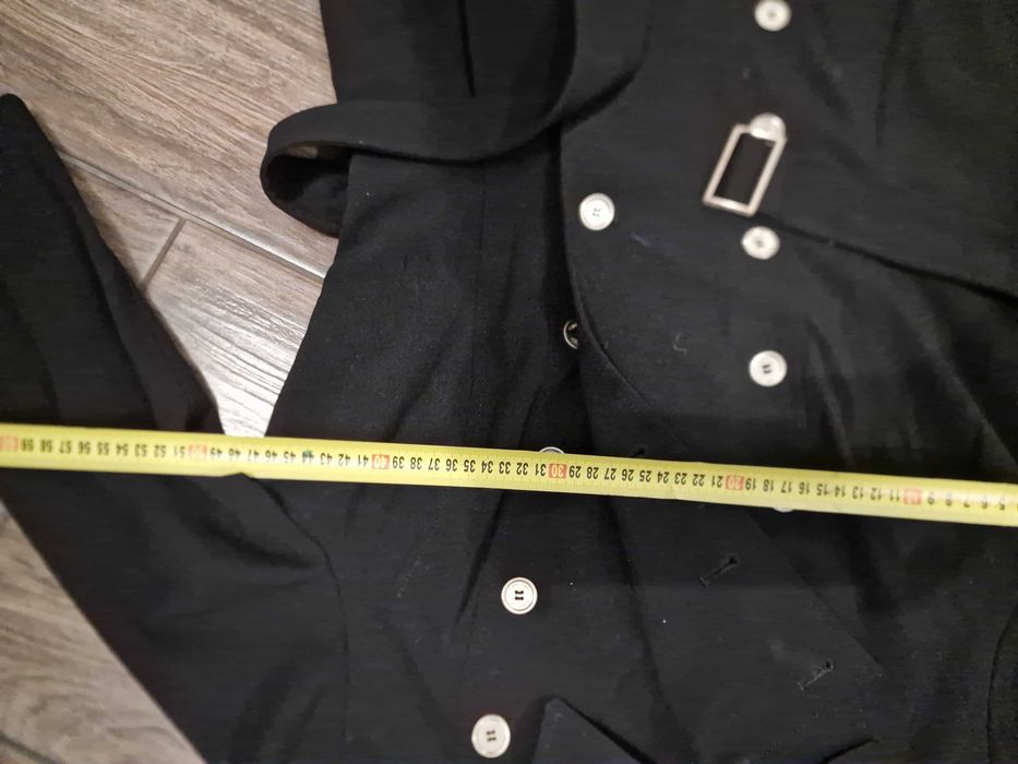 płaszcz calvin klein czarny CIENKI