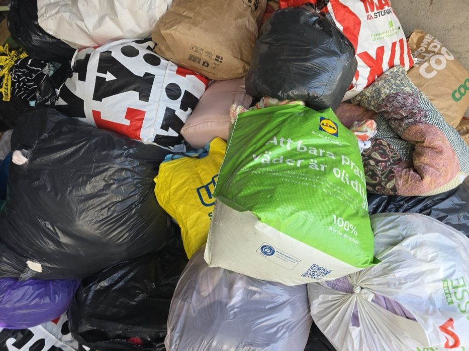 Odzież Szwecja niesort.