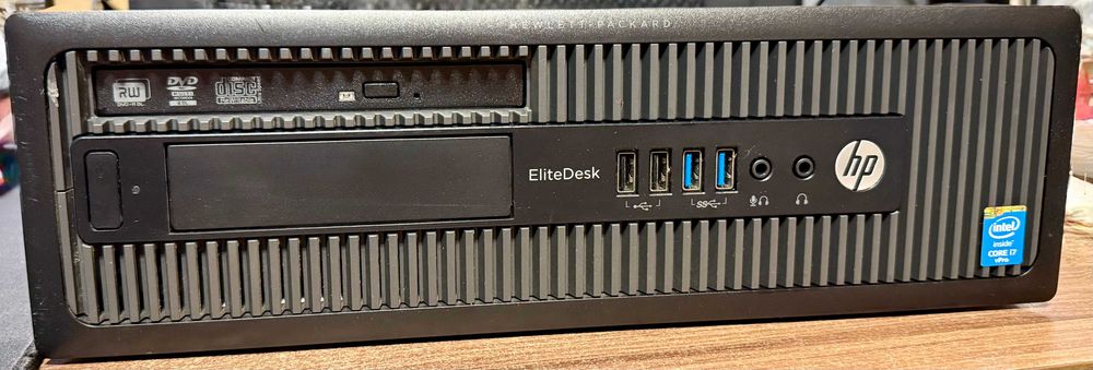 HP 800G1 SFF i7-4790 3,6GHz 16GB ram  DvDRW Win7Pro