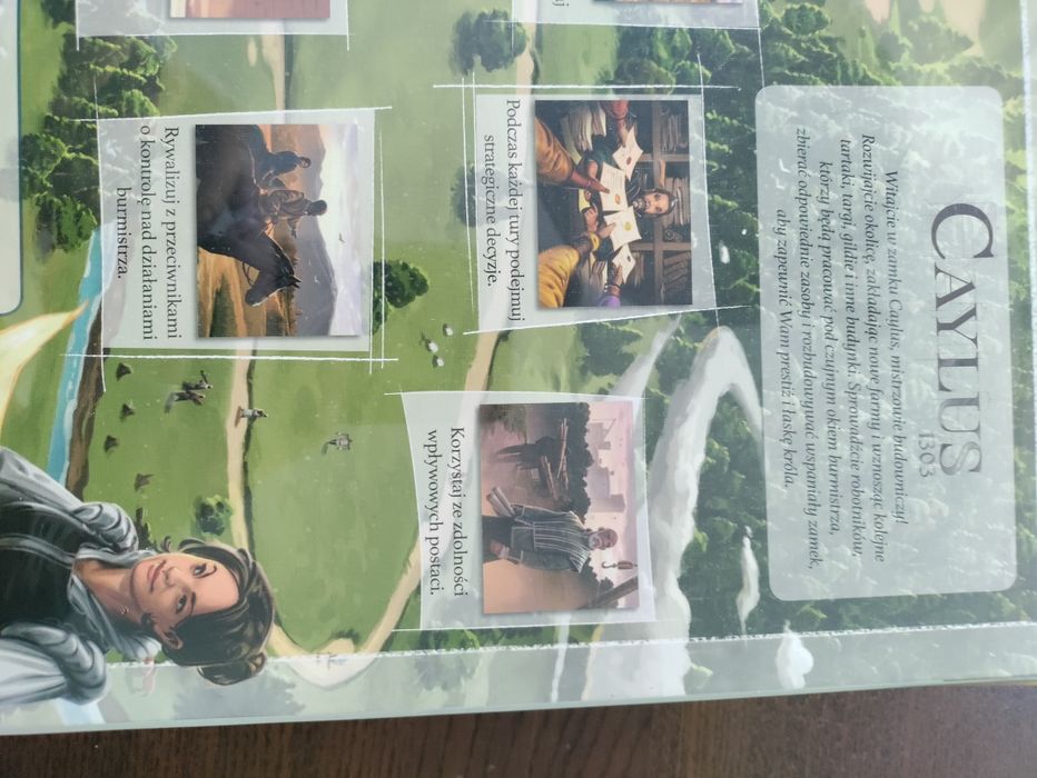 Caylus 1303 - fantastyczna gra planszowa dla całej rodziny. Nowa.
