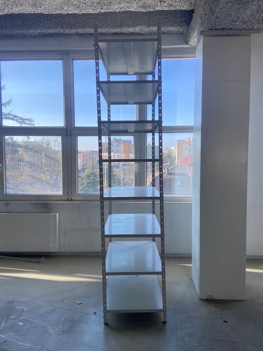 Solidne regały metalowe Magazynowe archiwalne warsztatowe piwniczne