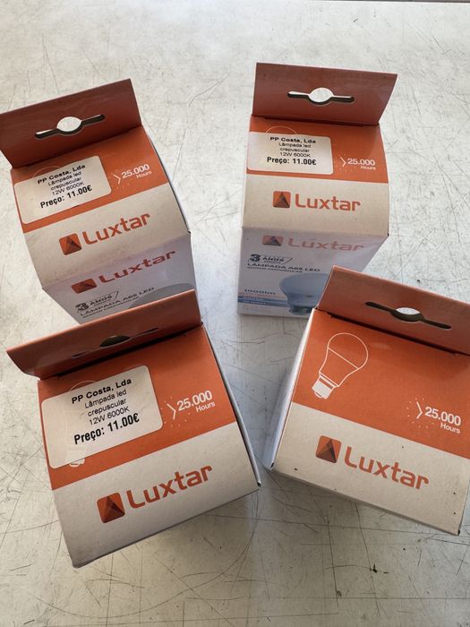 Lâmpadas LED com sensor crepuscular