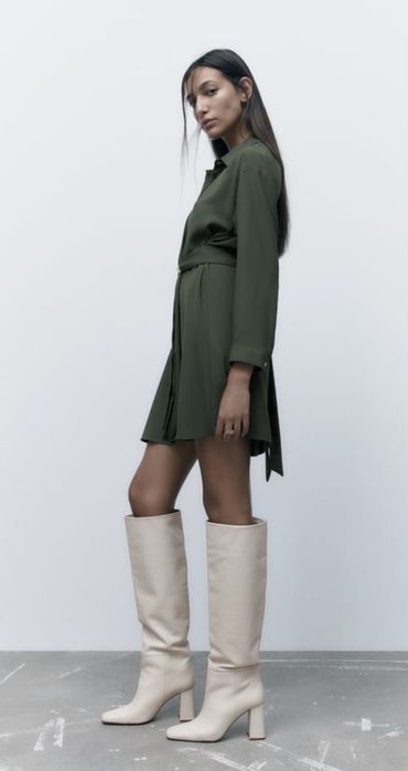 Vestido Zara com cinto