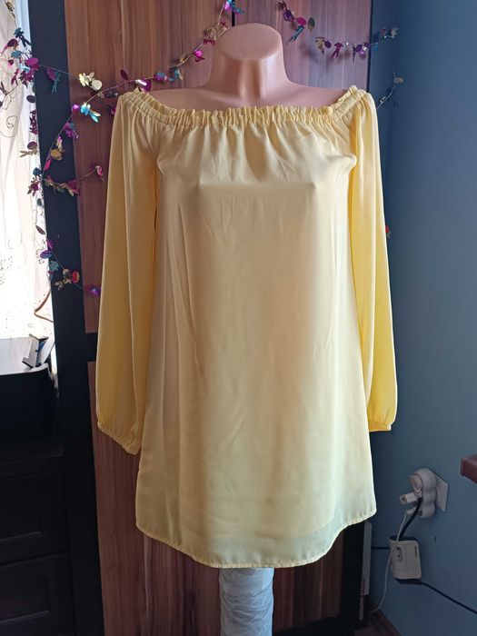 hiszpanka żółta bluzka