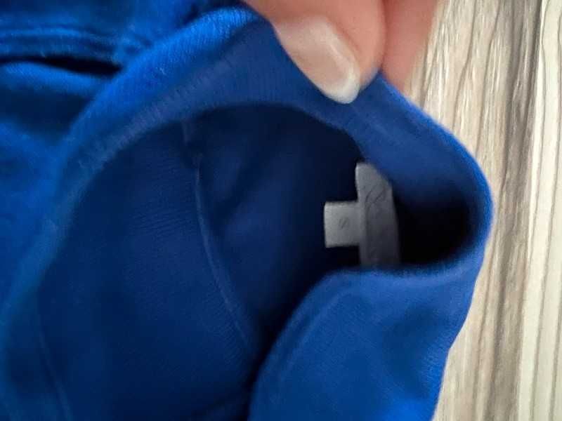 Bluzka dzianinowa Solar niebieska S