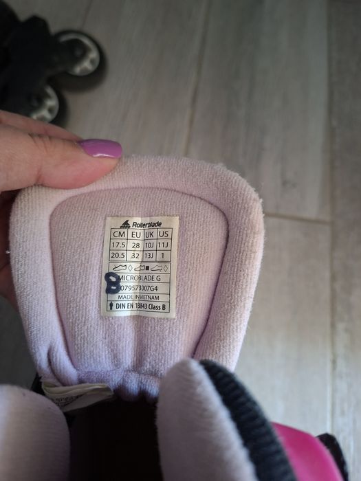 Ролики дитячі для дівчинки rollerblade