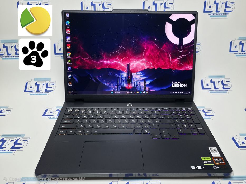 Lenovo Legion 5 pro OLED 165Hz R7-8745HX/ram32/ssd-1Tb RTX5060 новий